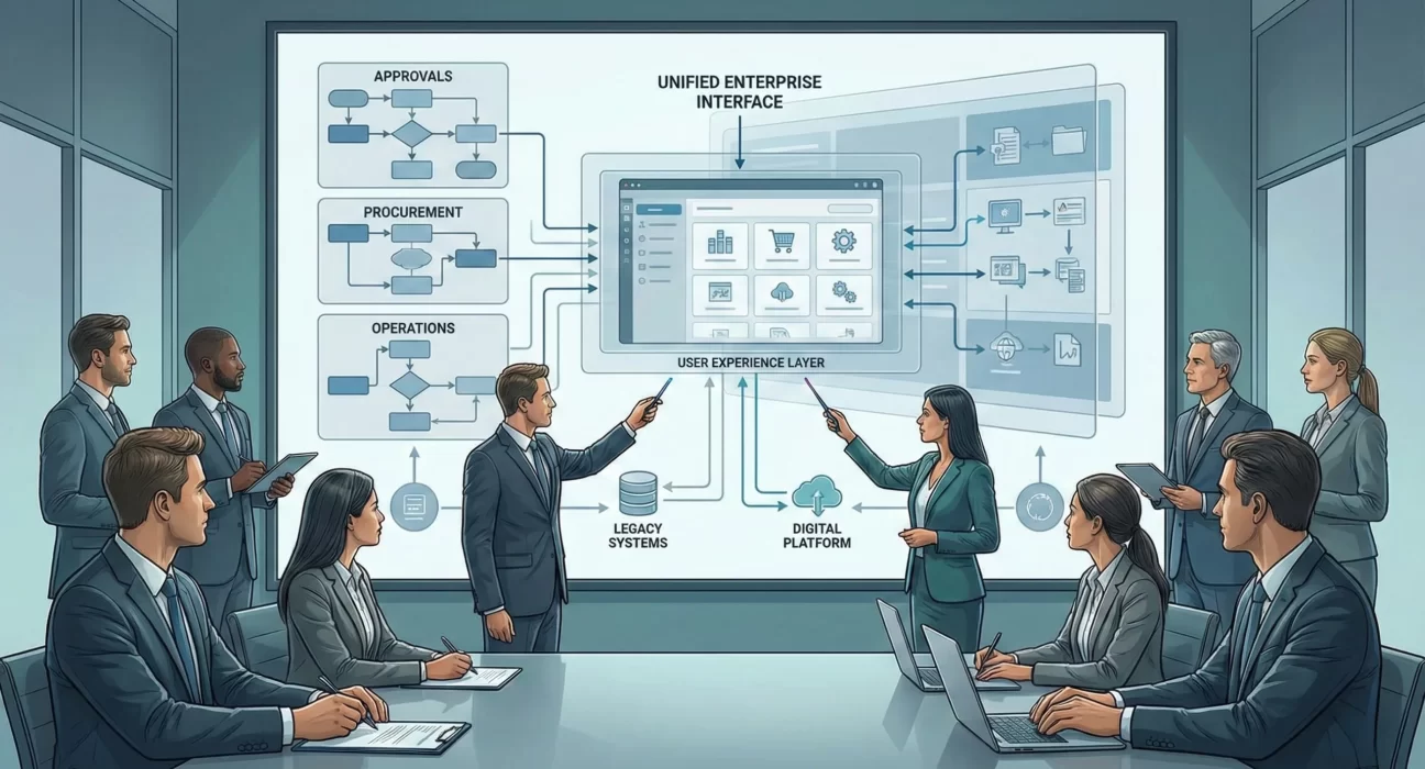 Aligning business processes and UX in enterprise software