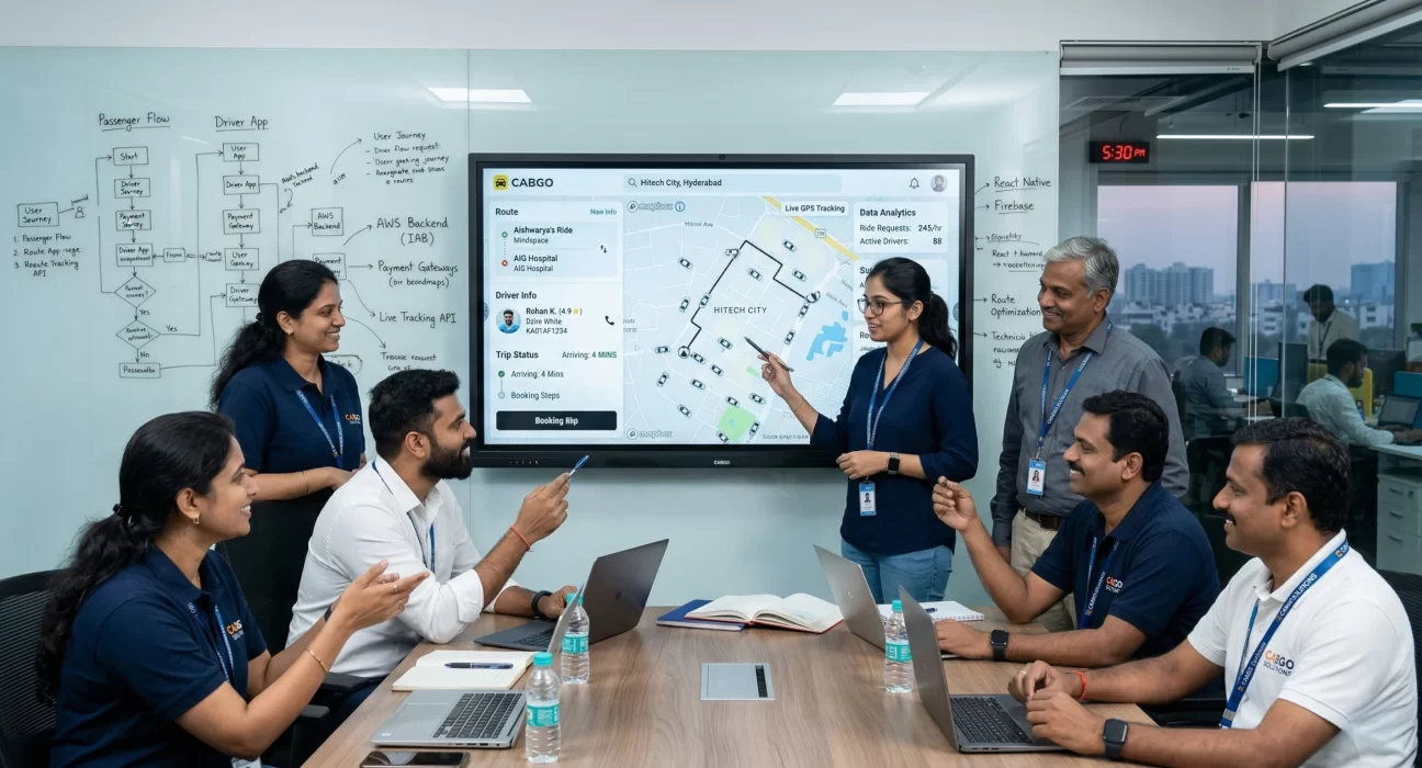 Taxi app development Chennai companies building cab booking applications