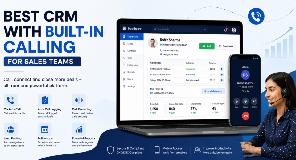 Best CRM with built-in calling for sales teams